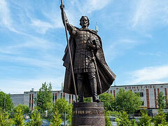 Освящен первый в Москве памятник благоверному князю Александру Невскому