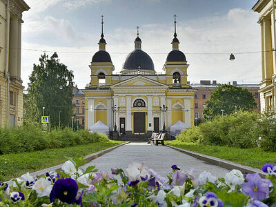 В центре Санкт-Петербурга воссоздан уничтоженный в XX веке храм