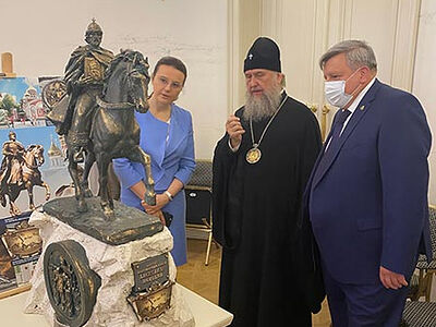 Состоялась презентация проектов памятника святому Александру Невскому, который будет установлен в Алма-Ате