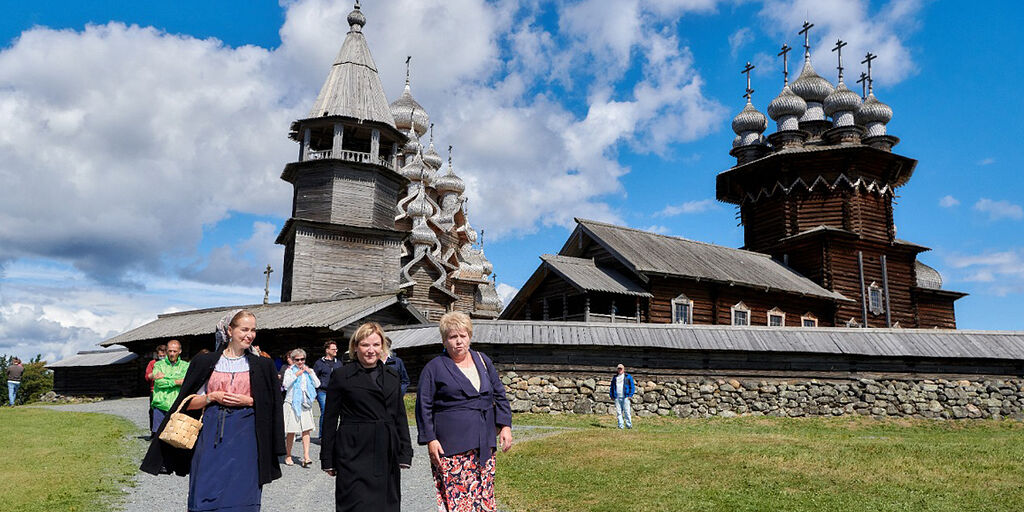 Famous wooden church of Russian north finally reopens to visitors