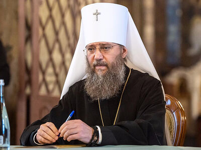 Интервью управляющего делами Украинской Православной Церкви митрополита Бориспольского и Броварского Антония