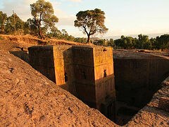 Sacred rock-hewn churches at risk as rebel forces take control of Ethiopia's Unesco World Heritage Site Lalibela