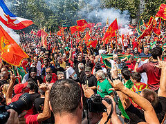 Montenegrin schismatics-nationalists protest enthronement of Orthodox hierarch
