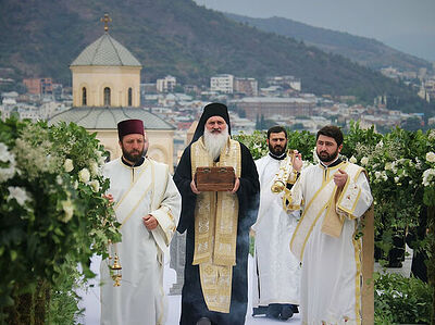 Правительство Индии подарило Грузинской Церкви часть мощей св. вмц. Кетеван
