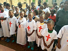 Dozens of children baptized at Kenyan Orthodox orphanage (+VIDEO)