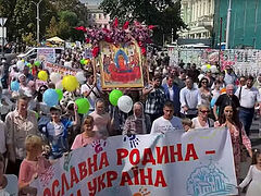 Thousands of Ukrainian Orthodox march for family values (+VIDEO)