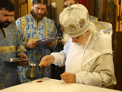 Освящен главный домовый храм Больницы Святителя Алексия