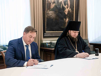 Санкт-Петербургская духовная академия заключила соглашение о сотрудничестве с Всероссийским обществом охраны памятников истории и культуры