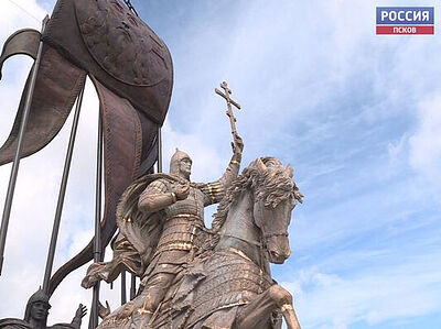В Псковской области готовят к открытию мемориал «Александр Невский с дружиной»