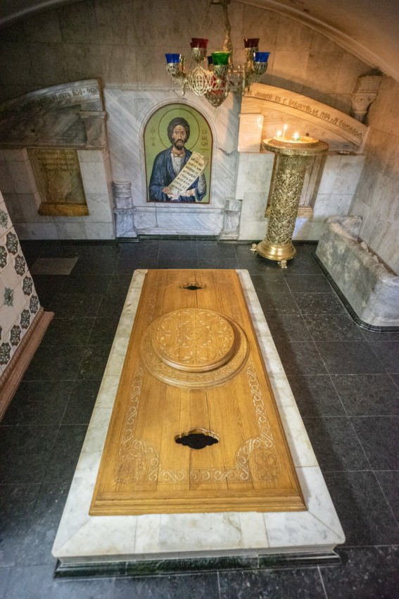 Крипта в соборе Святого праведного Симеона Верхотурского
