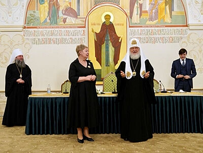 Святейший Патриарх Кирилл встретился с учителями «Основ религиозных культур и светской этики» и «Основ духовно-нравственной культуры народов России»