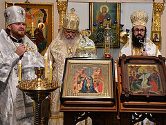 Antiochian, Russian, Serbian hierarchs concelebrate in Argentina