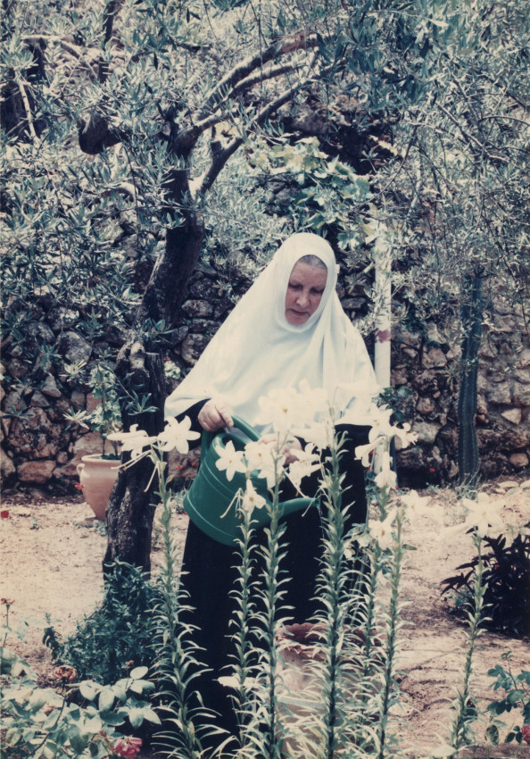 Матушка Георгия в горненском саду