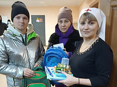 В Белгородскую епархию передано 1,5 млн рублей на помощь беженцам