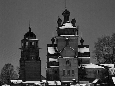 Храмы Русского Севера представлены на выставке в Президентской библиотеке