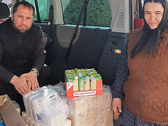 В епархиях России и Украины помогают беженцам с лекарствами, вещами и продуктами. Информационная сводка о помощи беженцам (от 28 марта 2022 года)