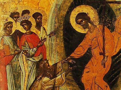 «Воскресение» и «Сошествие во ад»: история ассоциации двух образов