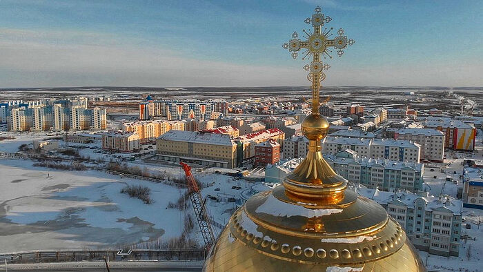 Салехард храм преображения господня фото