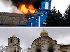 77 canonical Orthodox churches have been damaged in fratricidal war