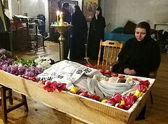 В Николо-Васильевском монастыре Донецкой епархии от разрыва мины погибла мать настоятельницы