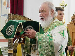 Patriarch Kirill heads celebration of 1,030th anniversary of Orthodoxy in Belarus (+VIDEOS)