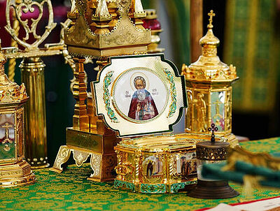 Ковчег с честными мощами преподобного Сергия Радонежского будет принесен во все федеральные округа
