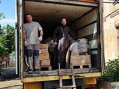 Ростовская епархия доставила 16 тонн гуманитарной помощи на Донбасс. Информационная сводка о помощи беженцам (от 24 июня 2022 года)