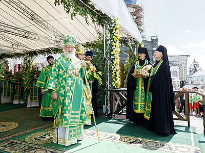 Мощи преподобного Сергия Радонежского были принесены в восемь епархий Русской Православной Церкви