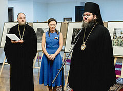 В Государственной Думе открылась выставка, посвященная 600-летию обретения мощей преподобного Сергия Радонежского