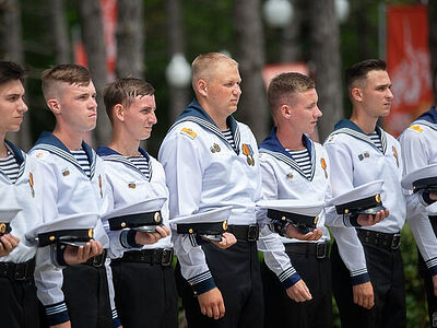 Лики русских воинов украсили храм св. Георгия Победоносца на Сапун-горе