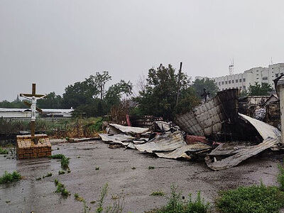В Северодонецкий епархии опубликовали фото пострадавших храмов г. Лисичанска и пгт. Нижнее