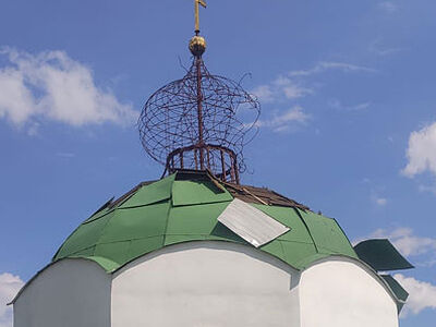 В ходе обстрелов повреждены храмы УПЦ в Горловской и Запорожской епархиях