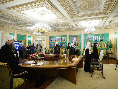 Журналы Священного Синода от 25 августа 2022 года