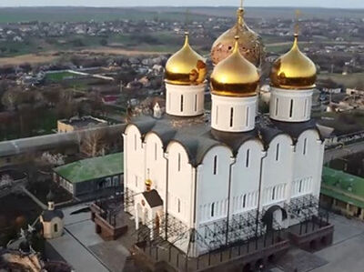 При обстреле пострадал Успенский Николо-Васильевский монастырь Донецкой епархии