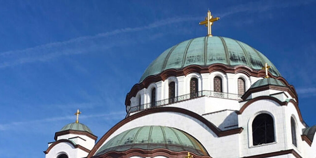 Храм призывает. Церковь православная Святого Саввы. Храм Святого Саввы в Екатеринбурге. Душа Сербии Церковь.
