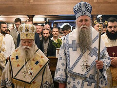 Inter-Orthodox hierarchical concelebrations in Montenegro, Slovakia, Serbia, U.S. (+VIDEOS)