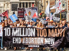 Record numbers join March for Life UK