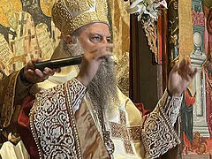 Serbian Patriarch enthroned at ancient Patriarchate of Peć