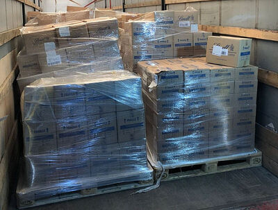 Синодальный отдел по благотворительности направил новые 40 тонн гуманитарной помощи в Луганскую епархию. Информационная сводка о помощи беженцам (от 17 октября 2022 года)