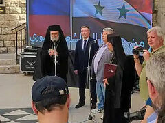 Ancient Syrian monastery receives electrical equipment from Russian state and Church