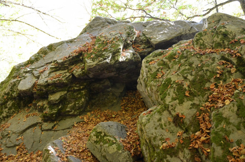 Скала, на которой молился прп. Иоанн Рыльский