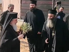 Patriarch of Jerusalem lays foundation stone for housing project for hundreds of families (+VIDEO)