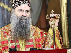 Kosovo allows Patriarch Porfirije to enter for Nativity