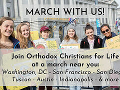 Orthodox Christians for Life Marching from Coast to Coast