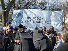 Multiple Orthodox jurisdictions represented at annual March for Life
