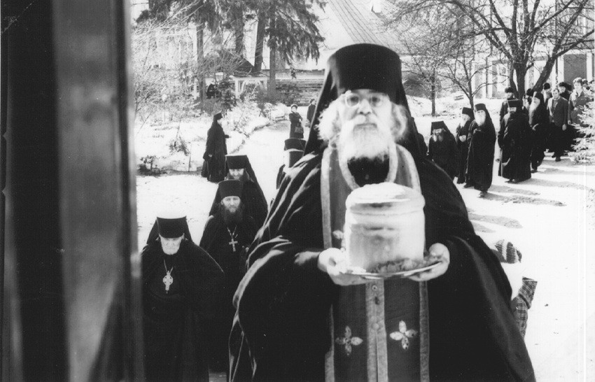 Отец Иоанн. Суббота Светлой седмицы. Печоры, 1970