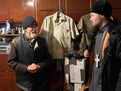 Луганская епархия передала обогреватели жителям Рубежного. Информационная сводка о помощи беженцам (от 24 февраля 2023 года)