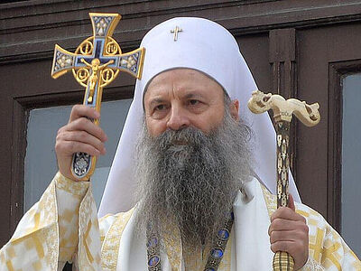 Обращение Патриарха Сербского Порфирия в связи с государственным террором против Украинской Православной Церкви