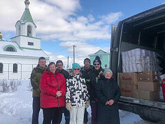 Волонтерский центр в Хиттолово Выборгской епархии направил помощь мирным жителям Донбасса. Информационная сводка о помощи беженцам (от 31 марта 2023 года)