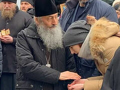 Let anti-Church protestors remember they will stand before God, says Metropolitan Onuphry at Lavra prayer rally